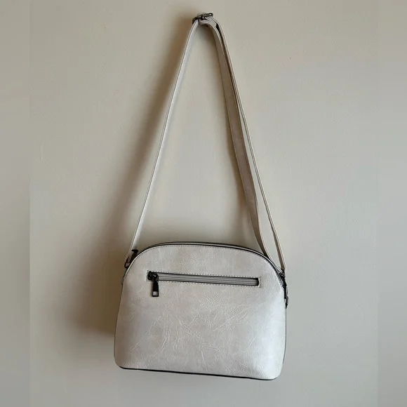 Sam & Hadley Crossbody Studded Embroidered Floral Stylish Bag Adjustable Straps - Picture 3 of 9